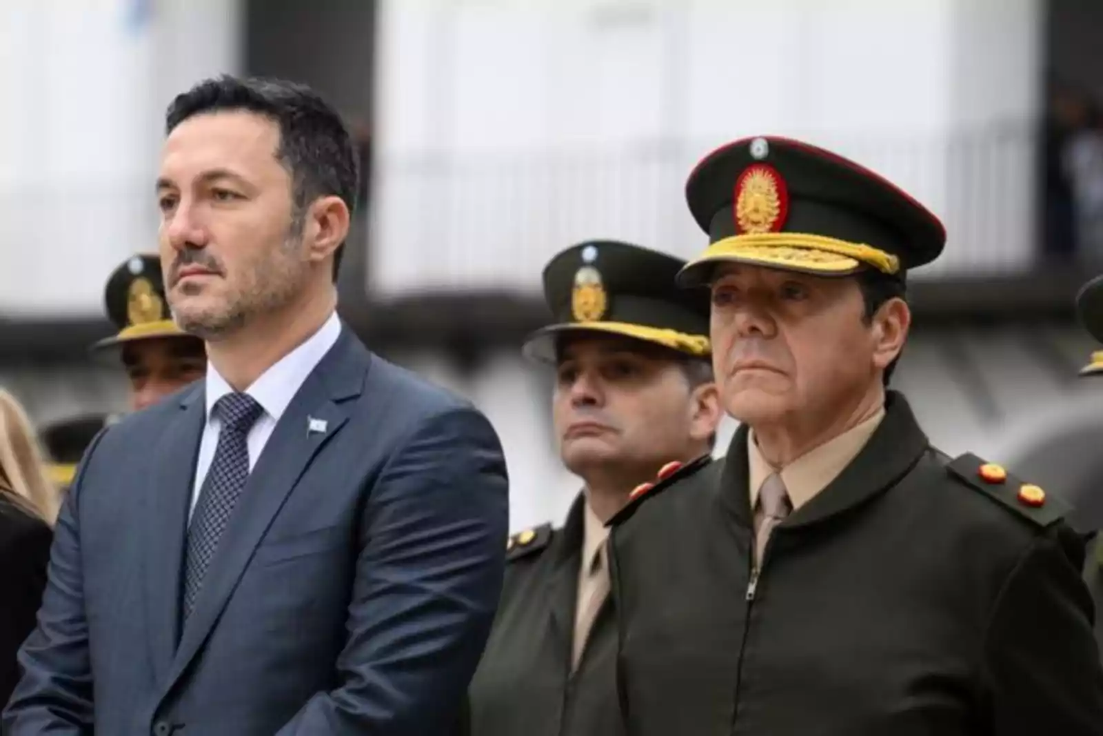 Presentación de los vehículos Stryker 8×8 en Argentina.