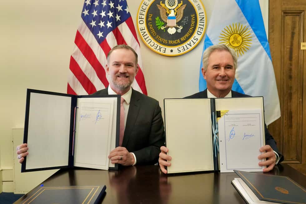 Detalles del acuerdo comercial recíproco entre Argentina y Estados Unidos.