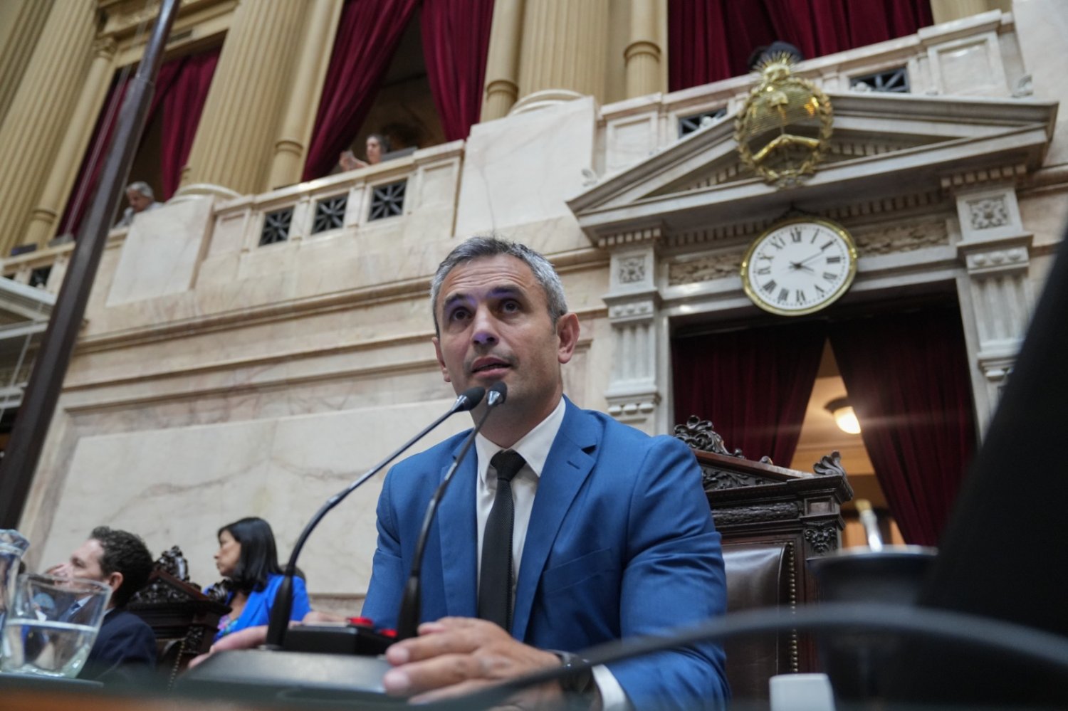 Menem respalda el discurso de Milei y critica al kirchnerismo.