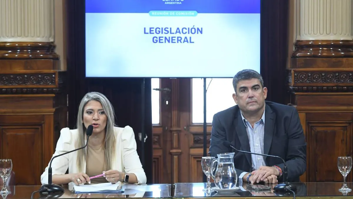 Nadia Márquez asume la Comisión de Legislación General en el Senado.