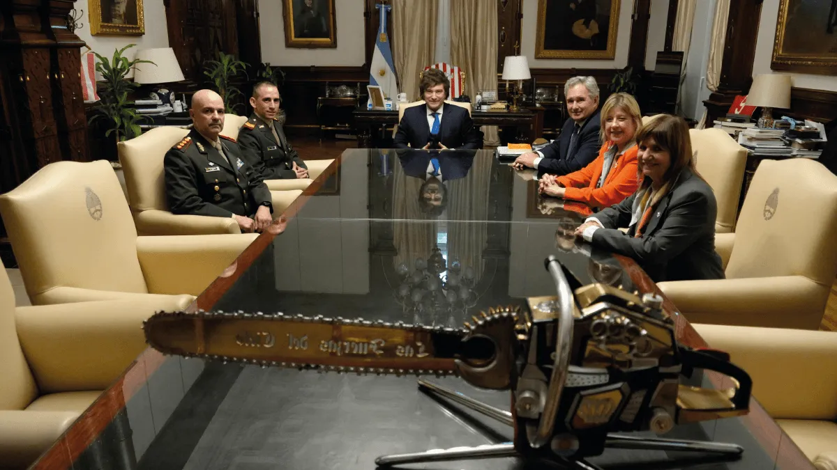 Javier Milei recibe a Nahuel Gallo tras 448 Días secuestrado en Venezuela.