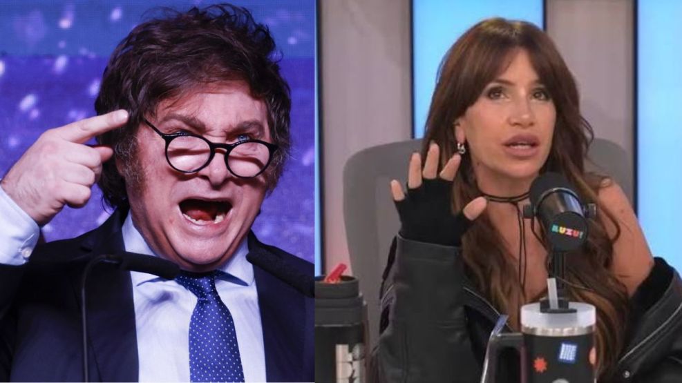 Milei cargó contra Florencia Peña por la falsa noticia sobre la muerte del padre de Messi