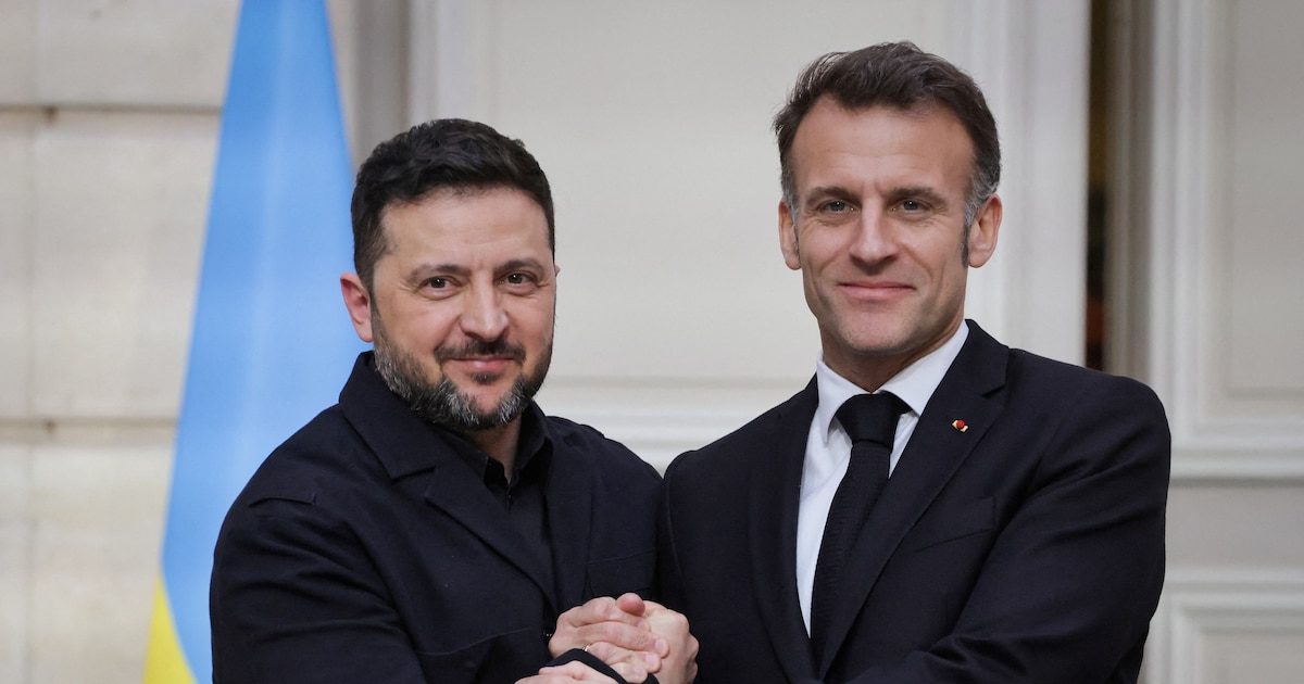 Zelensky busca reforzar apoyo internacional a Ucrania en París