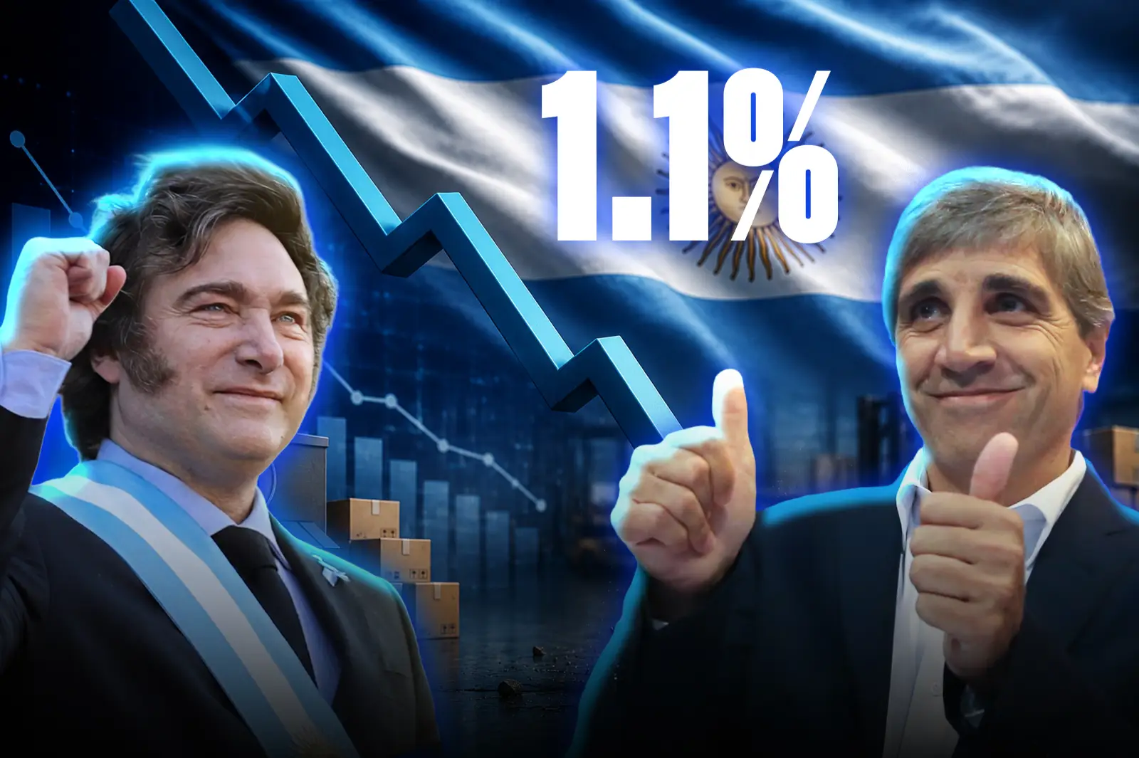 Inflación mayorista cayó a 1,1% en junio de 2026