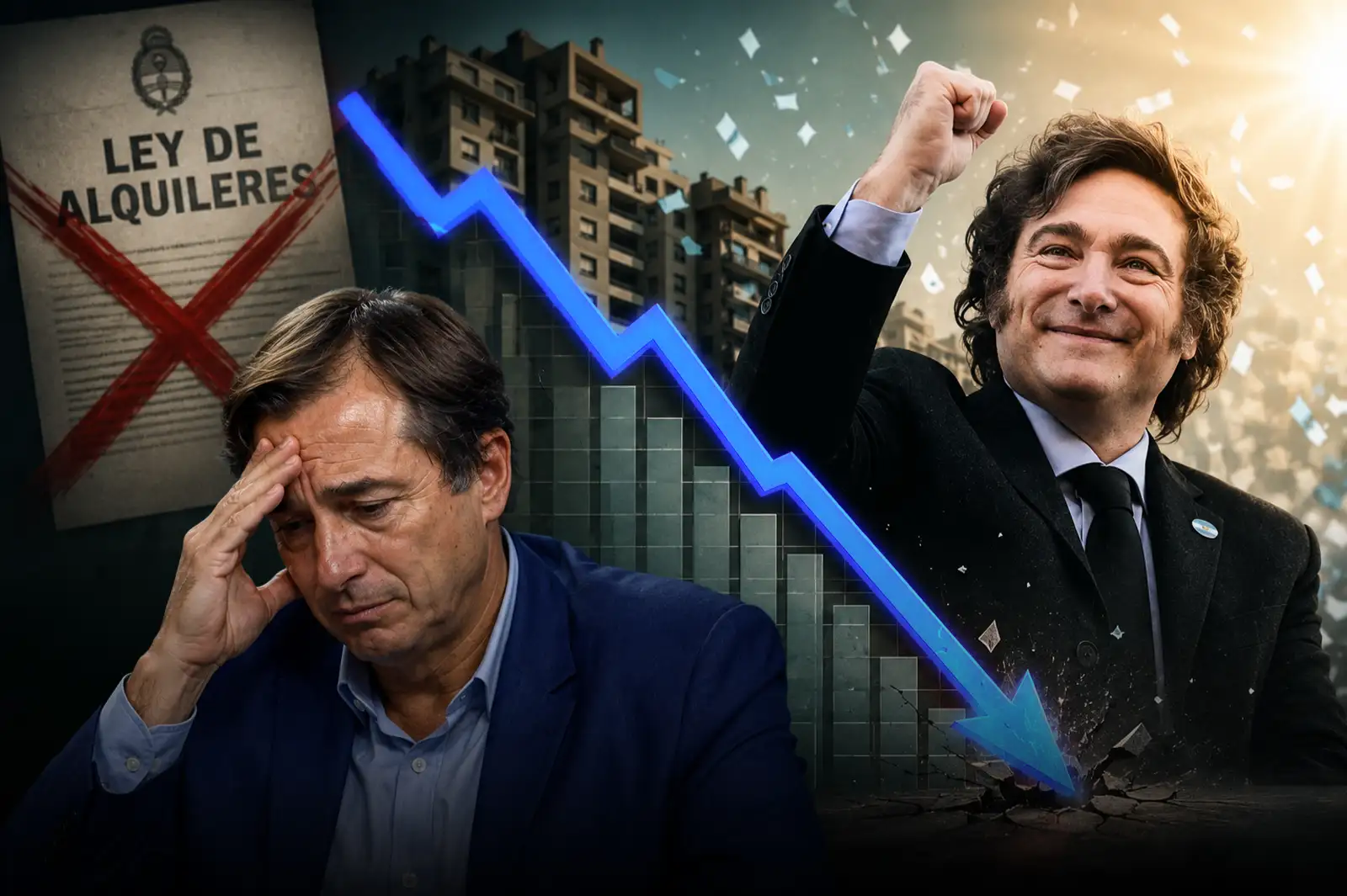 Precios de alquileres bajaron 50% tras eliminación de ley de control