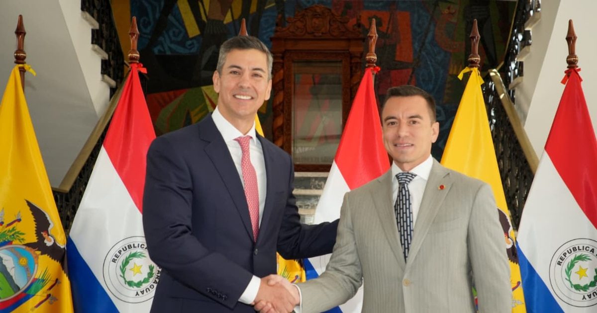 Ecuador y Paraguay firman pacto de extradición contra crimen organizado