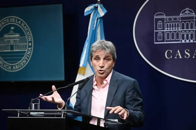 Toto Caputo presenta modificaciones a la Ley de Inocencia Fiscal