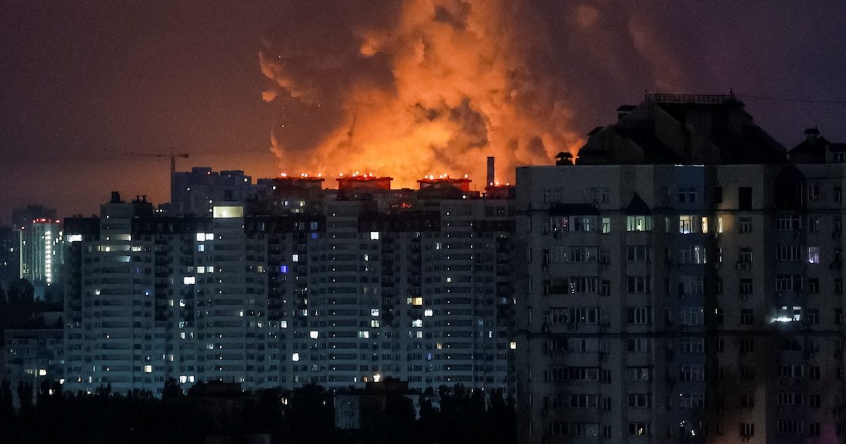 Rusia lanza ataque masivo con drones contra 50 ciudades ucranianas