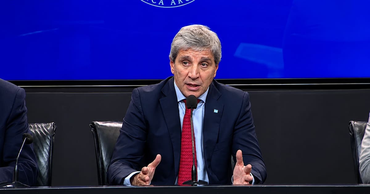 Caputo define uso del FGS para financiar hipotecas bancarias