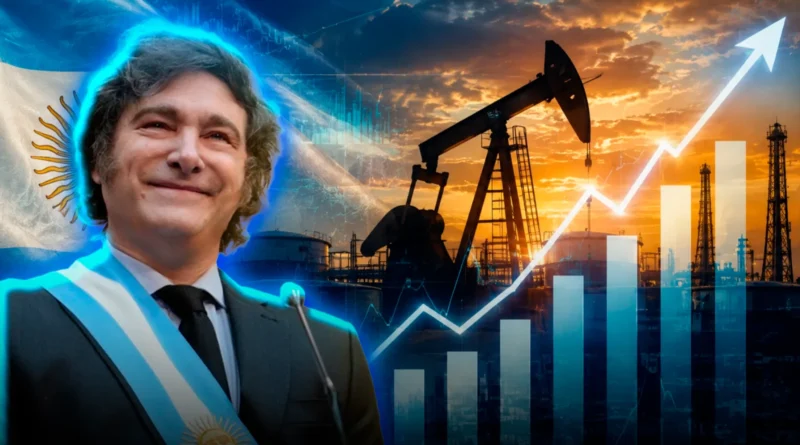Producción de petróleo en Argentina superó 916.000 barriles diarios