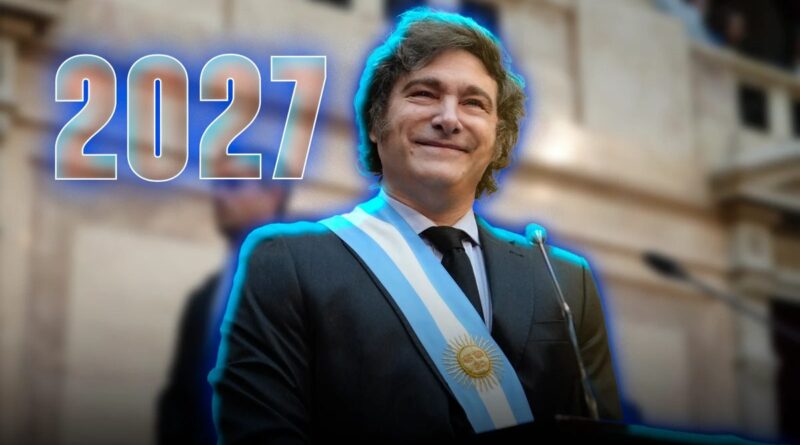Javier Milei defiende rumbo económico y confirma candidatura 2027