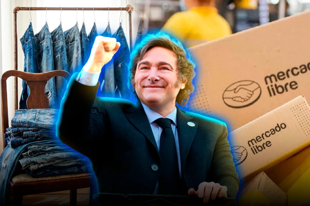 Con Milei la ropa y los electrónicos están hasta 50% más baratos