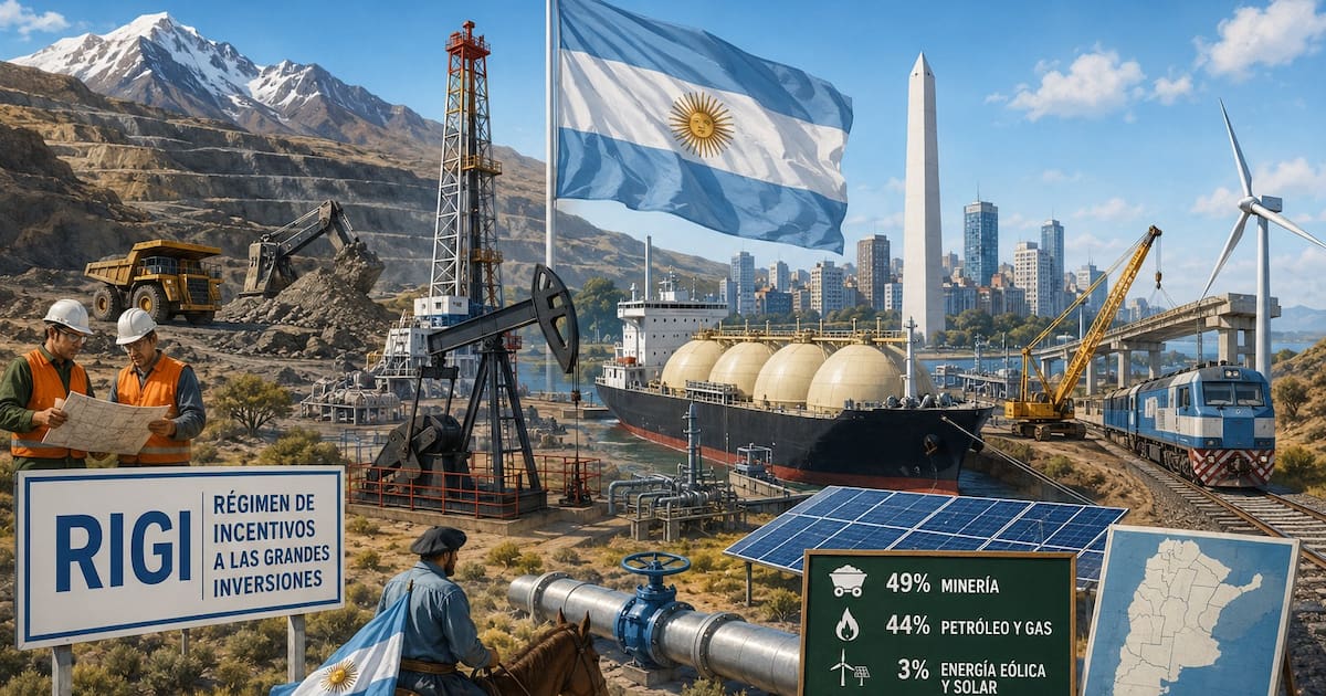 RIGI cumple 2 años: inversiones récord y beneficios por 30 años