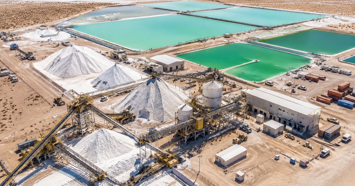 Minería argentina apunta a USD 4.700 millones en producción de litio