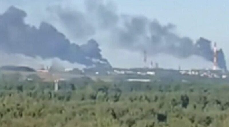 Ucrania ataca refinería rusa a 250 kilómetros de Moscú
