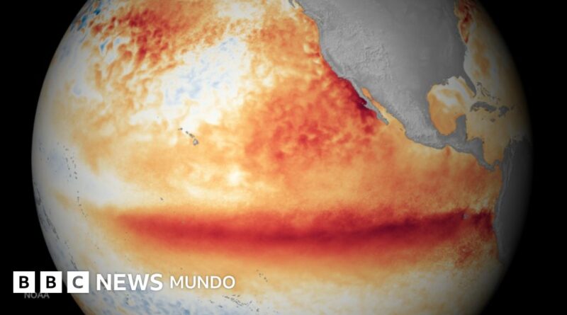 Océanos alcanzan temperatura récord mientras se intensifica El Niño