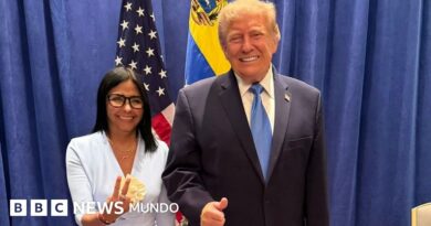 Trump y Delcy Rodríguez se reúnen en Nueva York en medio de crisis venezolana