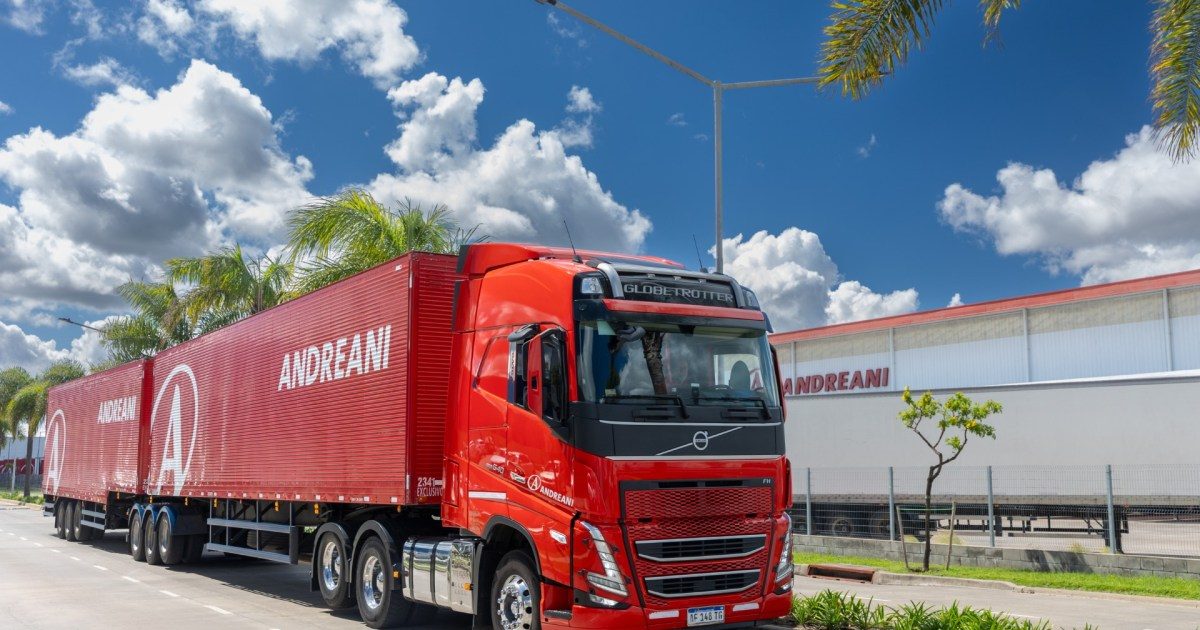 Andreani incorporará 20 bitrenes a su flota en Argentina