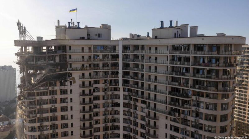 Ucrania reporta ataque ruso masivo con 453 drones