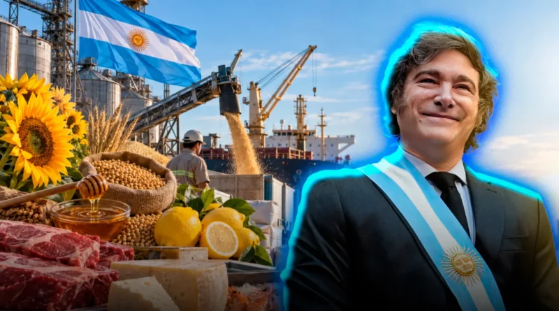 Exportaciones agroindustriales rompen récord en 2026