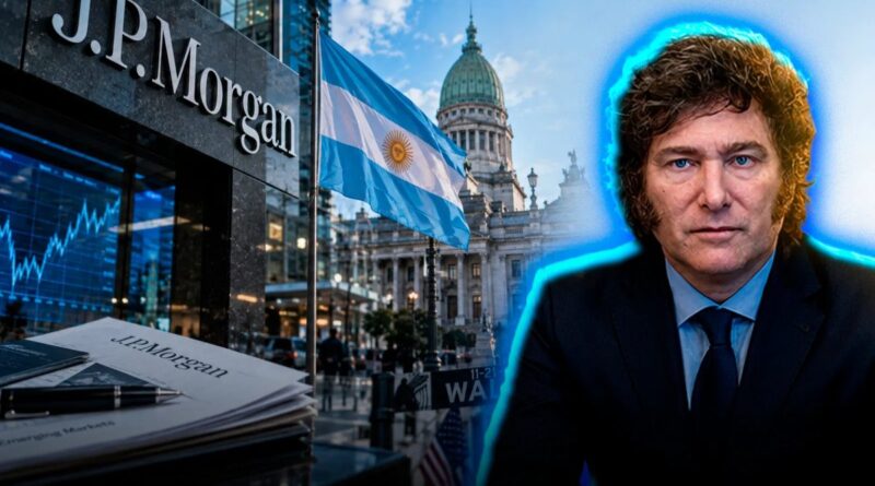 JP Morgan: Argentina será investment grade si Milei se reelige en 2027