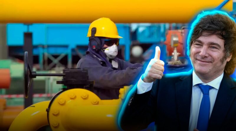 Argentina alcanzaría récord de producción de gas en 22 años