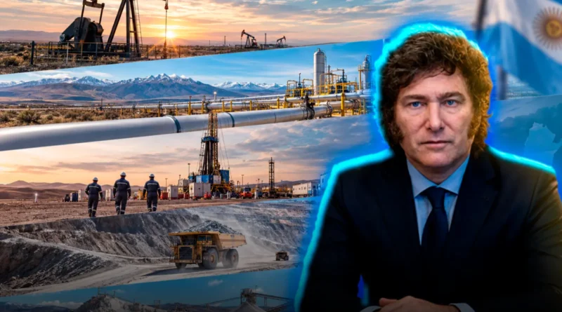 Minería argentina creció 7,7% en los primeros siete meses de 2026