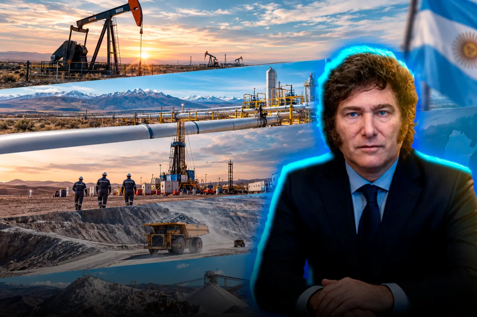 Minería argentina creció 7,7% en los primeros siete meses de 2026