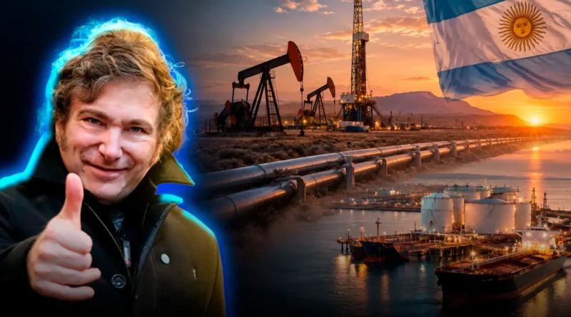 Argentina rompe récord histórico de superávit energético en 2026
