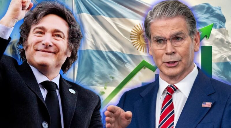 Scott Bessent elogió al Gobierno de Milei por liderazgo económico
