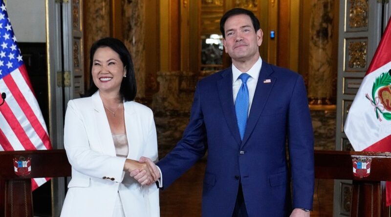 Rubio busca reforzar seguridad en Colombia, Ecuador y Perú