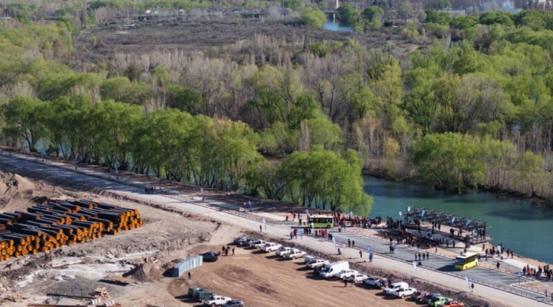 Neuquén capital inaugura nuevo Paseo Costero en su aniversario 122