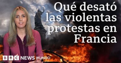 Francia enfrenta protestas masivas con toques de queda en ciudades