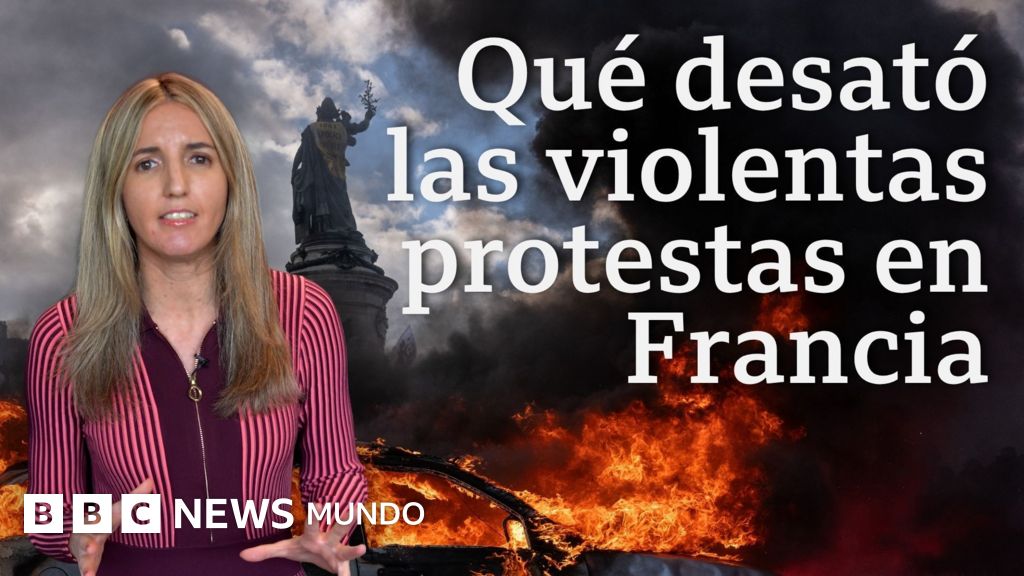 Francia enfrenta protestas masivas con toques de queda en ciudades