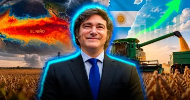 Argentina mejorará cosecha agrícola pese a El Niño, proyectan analistas