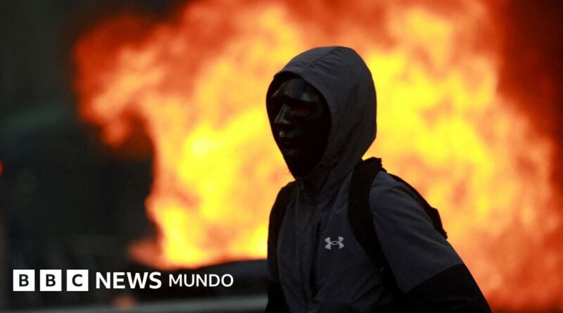 Francia: protestas dejan más de 1.200 detenidos y edificios en llamas