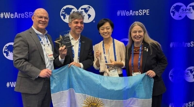 Tecnología argentina de Vaca Muerta premiada por Society of Petroleum Engineers
